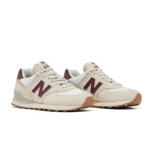 New Balance Wmns 574v2 'Moonbeam Burgundy Size 6.5